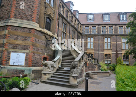 Die sedgwick Museum, Cambridge, England, UK. Fossil Museum. Stockfoto