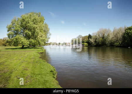 Landschaft Bild von St Neots Park in der Grafschaft Cambridgeshire, England Stockfoto