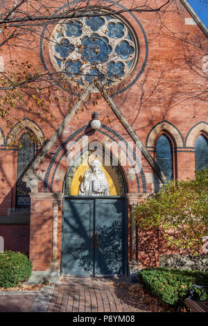 Salbei Kapelle, Cornell University, Ithaca, New York, USA Stockfoto