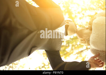 Hochzeit Braut und Bräutigam Bräutigam Liebe Ehe Paare heiraten Stockfoto