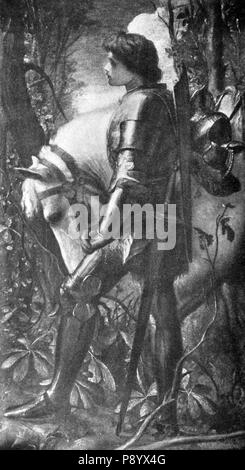 . 293 Galahad BW Stockfoto