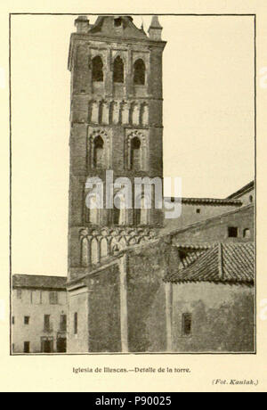 16 1914-02, Arte Español, Iglesia de Illescas, las mejores de la Torre, Kaulak Stockfoto