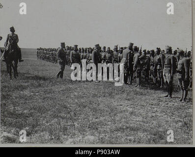 342 Inspizierung des Jägerregimentes 62, Bataillon V-103, in Anwesenheit des Korpskommandanten Generaloberst BildID Tesztyanszky (15456500) Stockfoto