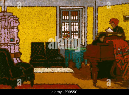 354 József Rippl-Rónai - Interieur - Stockfoto