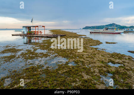 Batangas Beach, Philippinen bei Ebbe Stockfoto