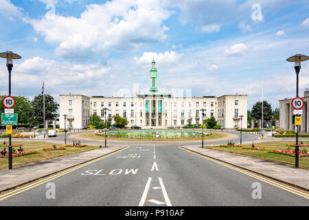 Waltham Forest Rathaus, Forest Road, Walthamstow, London Borough von Waltham Forest, Greater London, England, Vereinigtes Königreich Stockfoto