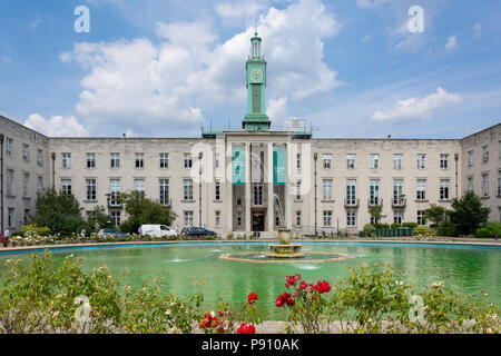 Waltham Forest Rathaus, Forest Road, Walthamstow, London Borough von Waltham Forest, Greater London, England, Vereinigtes Königreich Stockfoto