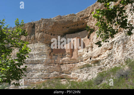 Das Montezuma Castle National Monument in Arizona, USA Stockfoto