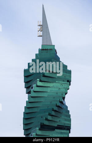 El Tornillo moderne Bürogebäude Fassadengestaltung Panama City Stockfoto