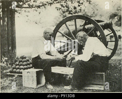 Pennsylvania bei Gettysburg: Zeremonien bei der Einweihung der Denkmäler, die von der Commonwealth von Pennsylvania zum Major General George G. Meade, Major General Winfield S. Hancock, Major General John F. Reynolds errichtet und die Positionen der Pennsylvania Befehle in der Schlacht ein zu markieren Stockfoto