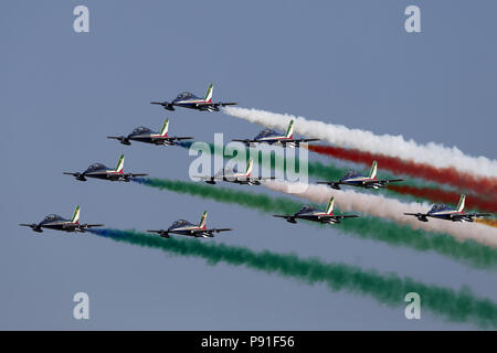 Turin, Italien. 01.Juni 2018 Ausstellung der Pfeile in Turin AIR SHOW 2016 Centenary Aeritalia Credit: Unabhängige Fotoagentur/Alamy leben Nachrichten Stockfoto