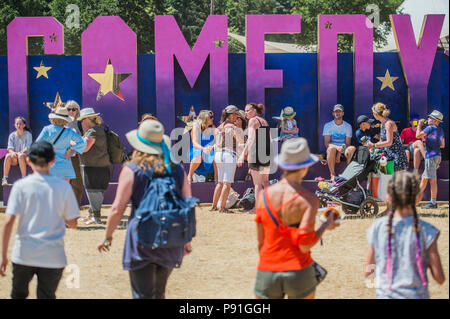 Suffolk, Großbritannien, 14. Juli 2018. Die 2018 Latitude Festival, henham Park. Suffolk vom 14. Juli 2018 Credit: Guy Bell/Alamy leben Nachrichten Stockfoto