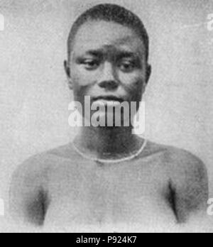 434 NSRW Afrika Frau von Porto Novo Stockfoto