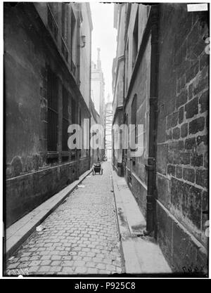 408 Maison-Fassade sur Rue - Paris 04 - Médiathèque de l'architecture et du patrimoine - APMH 00037773 Stockfoto