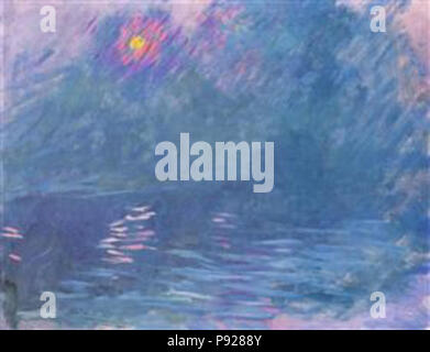 . 427 Monet - Waterloo - Brücke -2-1901 Stockfoto