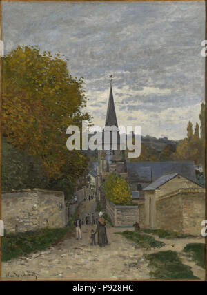 . 428 Claude Monet-Straße in Le Havre (1867) Stockfoto