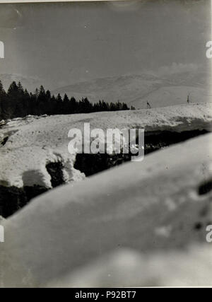 . 451 Panorama, Standpunkt, Werk Lusern. (18. Teilbild zu WK1 ALB082 24365 a) (BildID) 15631029 Stockfoto