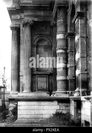 445 Palais des Tuileries - Ruinen - Paris - Médiathèque de l'architecture et du patrimoine - APMH 00006647 Stockfoto