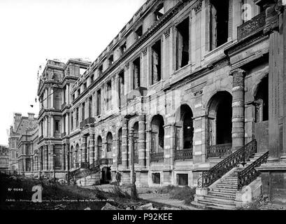 445 Palais des Tuileries - Ruinen - Paris - Médiathèque de l'architecture et du patrimoine - APMH 00006649 Stockfoto