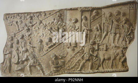 7 046 Conrad Cichorius, die Reliefs der Traianssäule, Tafel XLVI Stockfoto