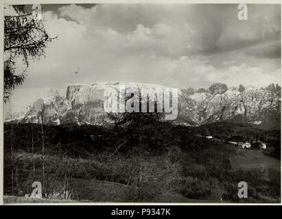 . 515 Schlern und Rosengartengruppe von Oberbozen (BildID) 15519806 Stockfoto