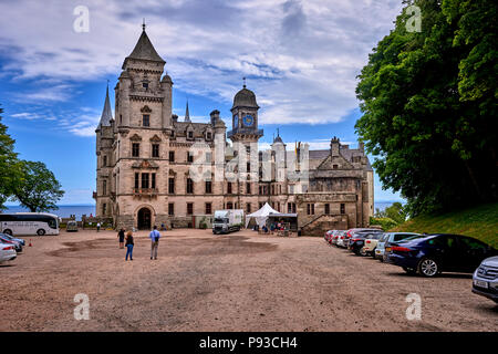 Dunrobin Castle (SC18) Stockfoto