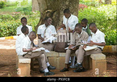 Bombo, Uganda - Ausbildung bei Don Bosco Berufsausbildungszentrum Bombo. Stockfoto