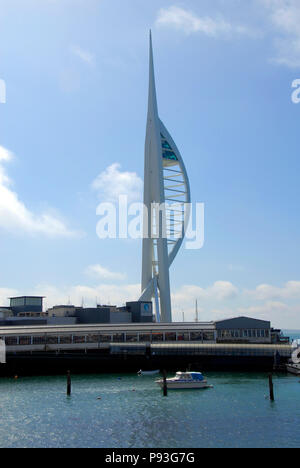 Spinnaker Tower, Portsmouth, Hampshire, England Stockfoto