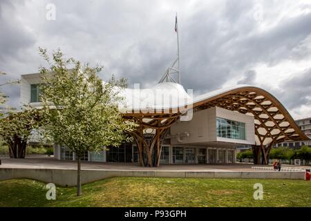 Unendliche GARTEN AUSSTELLUNG, VON GIVERNY, die dem Amazonas, Centre Pompidou METZ, (57) Moselle, Lorraine Stockfoto