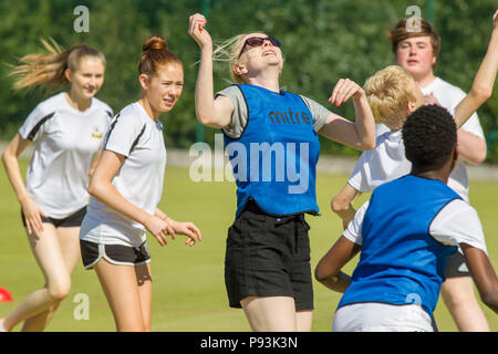 Die Teilnahme an Sport Stockfoto