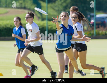 Die Teilnahme an Sport Stockfoto