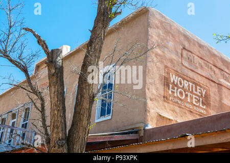 New York, San Rafael, den Türkis Trail, National Scenic Byway, State Highway 14, ehemaliger Wortley Hotel Stockfoto