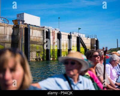 Wasser Taxi auf den Scilly-inseln. Stockfoto