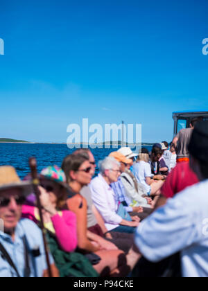 Wasser Taxi auf den Scilly-inseln. Stockfoto