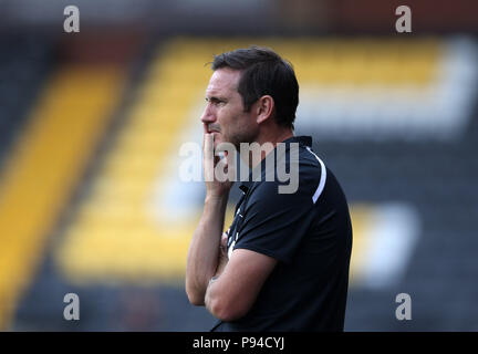 Von Derby County neue Manager Frank Lampard in der Pre-Season Match am Meadow Lane, Nottingham. Stockfoto