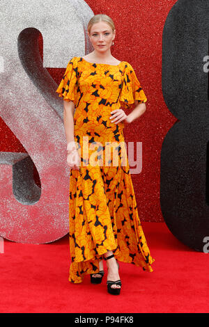 Die Europäische Premiere von Ocean's 8 in der cineworld Leicester Square - Ankunft mit: Clara Paget Wo: London, Großbritannien Wann: 13 Jun 2018 Credit: Mario Mitsis/WENN.com gehalten Stockfoto