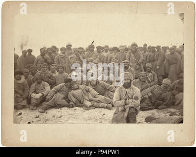 Eine Gruppe von harter Arbeit überführt (kriminellen) in Sibirien Stockfoto