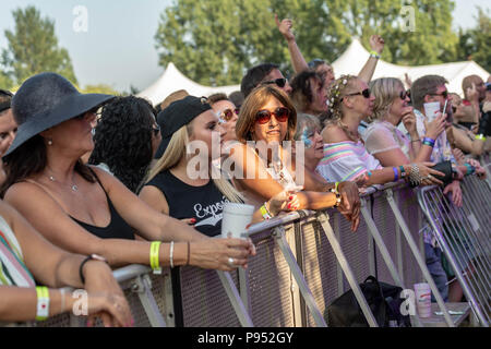 Brentwood Essex, 14. Juli 2018 Brentwood Music Festival 2018 im Brentwood Center Credit Ian Davidson/Alamy leben Nachrichten Stockfoto