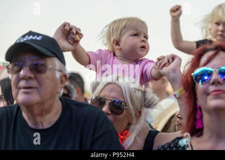 Brentwood Essex, 14. Juli 2018 Brentwood Music Festival 2018 im Brentwood Center Credit Ian Davidson/Alamy leben Nachrichten Stockfoto