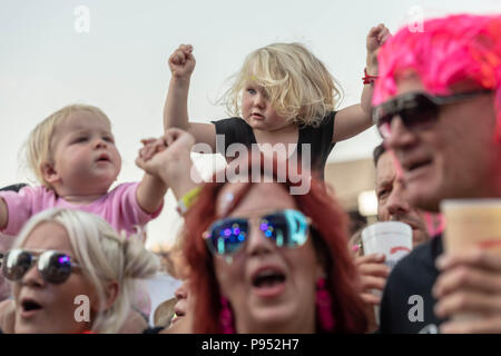 Brentwood Essex, 14. Juli 2018 Brentwood Music Festival 2018 im Brentwood Center Credit Ian Davidson/Alamy leben Nachrichten Stockfoto