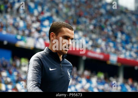 Nizhnij Novgord, Russland. 6. Juli, 2018. Antoine Griezmann (FRA) Fußball / Fussball: FIFA WM Russland 2018 Match zwischen Uruguay 0-2 Frankreich am Stadion in Nizhnij Nizhnij Novgord Novgord, Russland. Credit: MUTSU KAWAMORI/LBA/Alamy leben Nachrichten Stockfoto