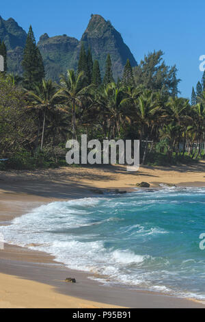 South Pacific, USA, Hawaii, Hawaii, Insel, Kauai, North Shore, Na Pali Küste Stockfoto