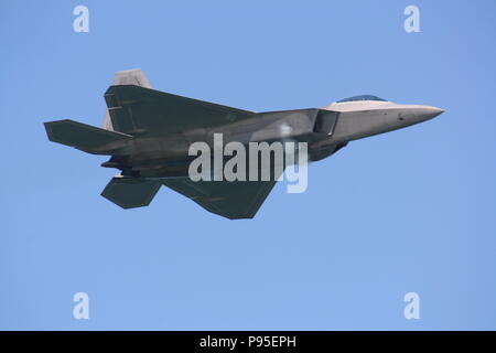 Lockheed Martin f-22 Raptor Stockfoto