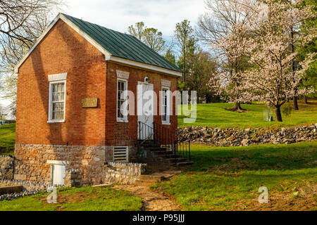 Altstadt Frühling, Amherst Street, Winchester, Virginia Stockfoto