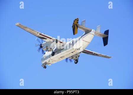 Greyhound Verkehrsmittel Flugzeug Stockfoto