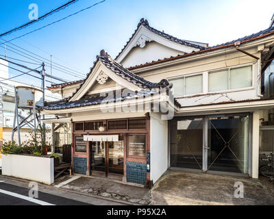 SCAI das Badehaus, Kunst Galerie eröffnet 1993, im historischen Bezirk Yanaka von Tokyo. Von einer traditionellen Japanischen öffentlichen Badehaus umgestaltet. Stockfoto