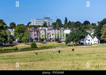 Skyline Stadt Arnheim in den Niederlanden Stockfoto