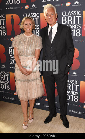 Classic BRIT Awards 2018 in der Royal Albert Hall, London Mit: Shirlie Holliman, Martin Kemp, Wo: London, Vereinigtes Königreich: 13. Juni 2018 Credit: WENN.com Stockfoto