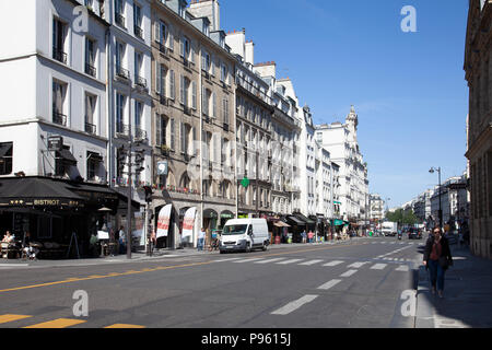 Paris, Marais - rue Saint Antoinne - Frankreich Stockfoto