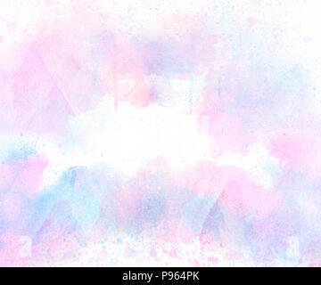 Abstrakte schöne bunte Aquarell Hintergrund, bunte Bürste Hintergrund Stockfoto